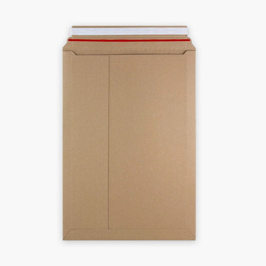 Brown Rigid Cardboard Large envelopes 12" x 18"