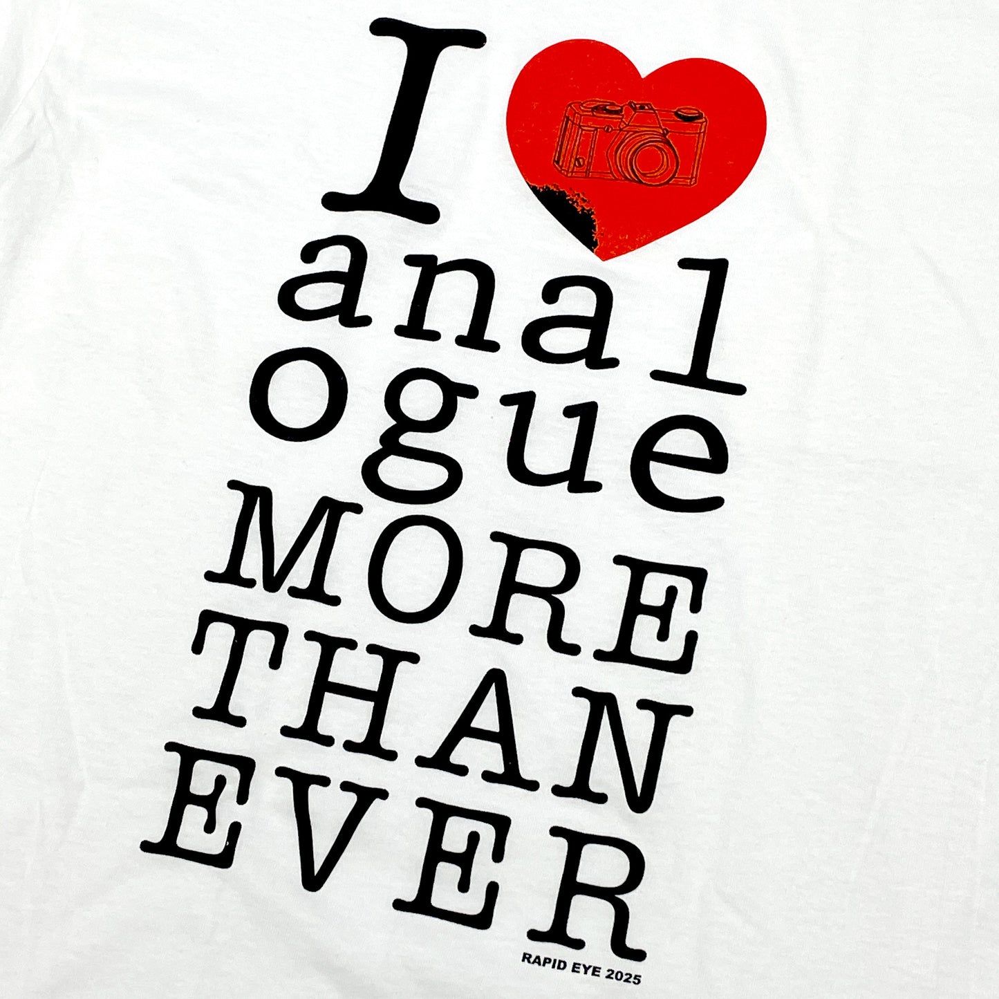 I Love Analogue T-shirt