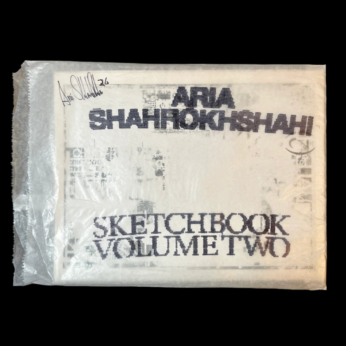 SKETCHBOOK Volume II by Aria Shahrokhshah (signed)