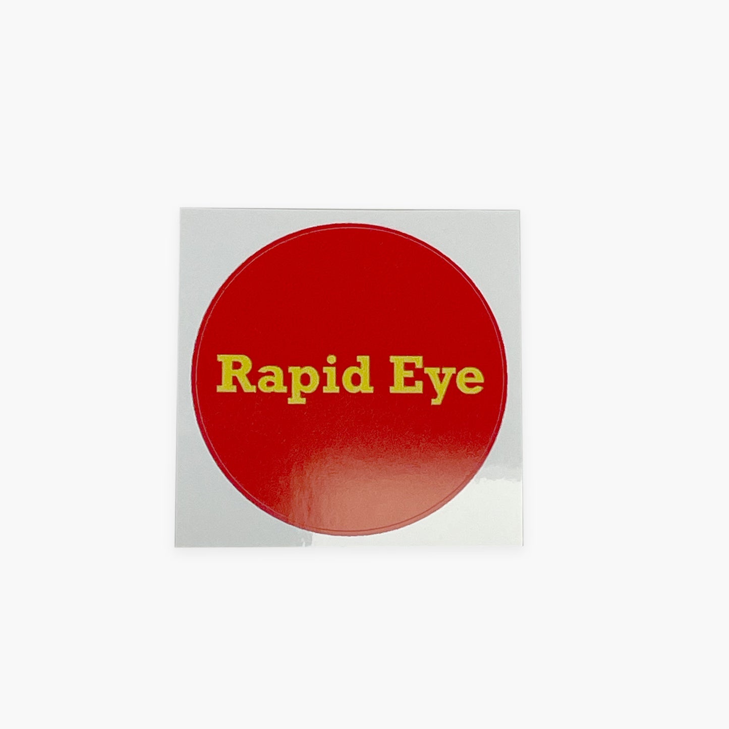 Rapid Eye Logo Sticker