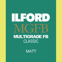 Load image into Gallery viewer, Ilford MG Fibre Based Classic 9.5x12 Matt (50)
